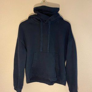 Banana Republic Cowl Neck Cropped Hoodie